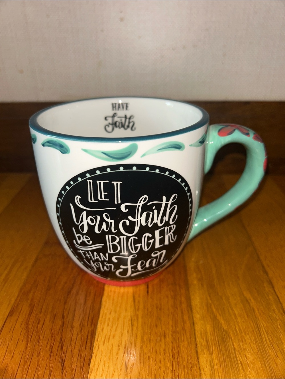 Laura Kirkland Designs Mug Faith